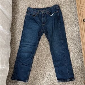 Men's Levi Blue Denim Jeans (Size: 36x30)